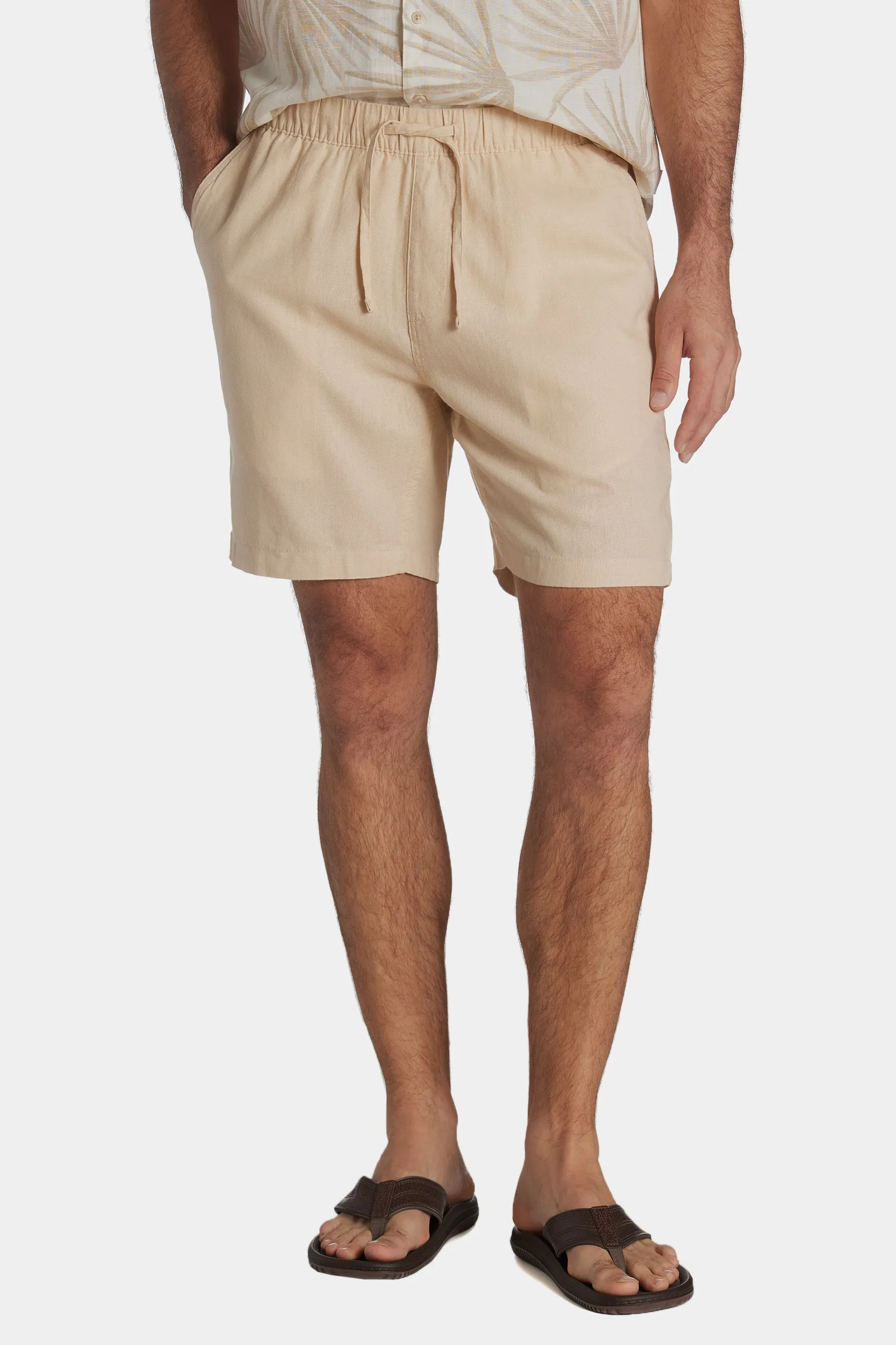 Air Linen Pull-On Shorts