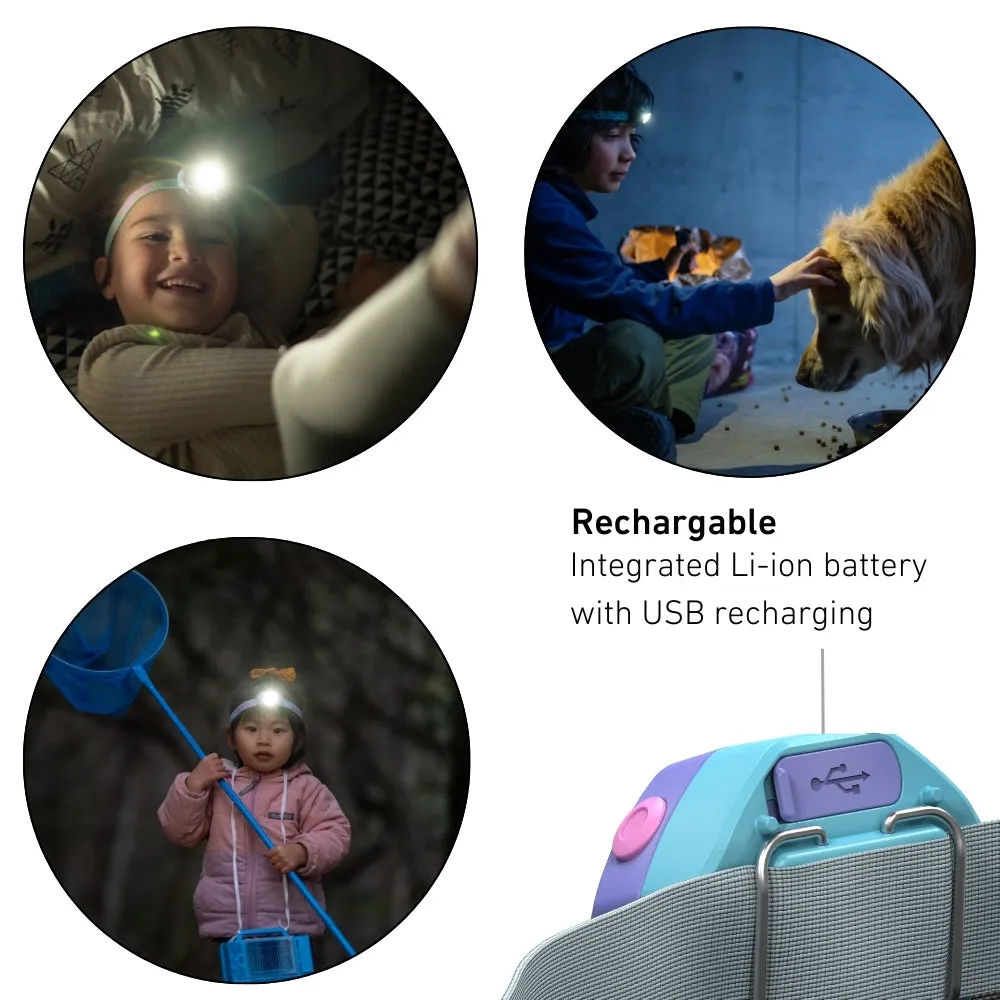 KidLED4R Rechargeable Head Torch