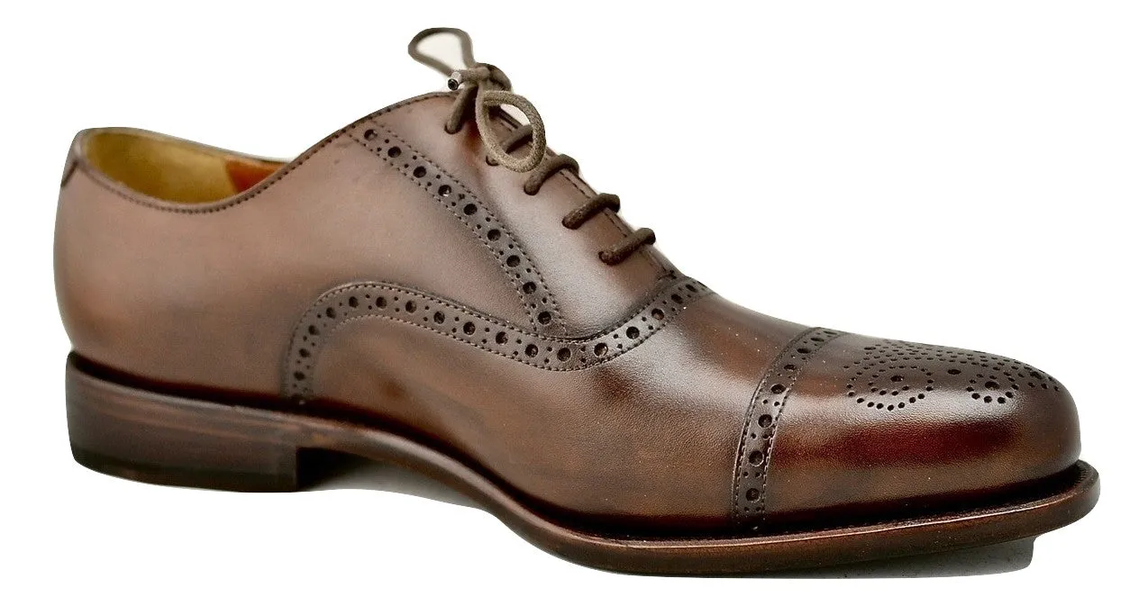 Oxford brogue | dark brown  | box  Calf