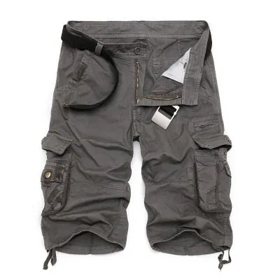 Mens cargo shorts Camouflage Military