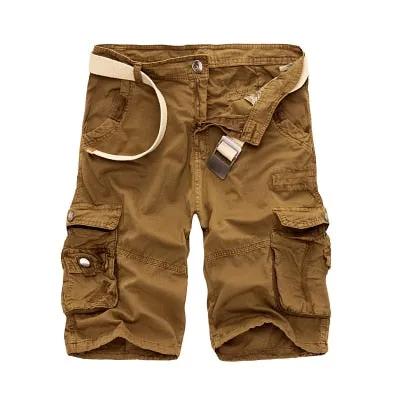 Mens cargo shorts Camouflage Military