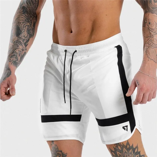 Workout Fitness Shorts - White