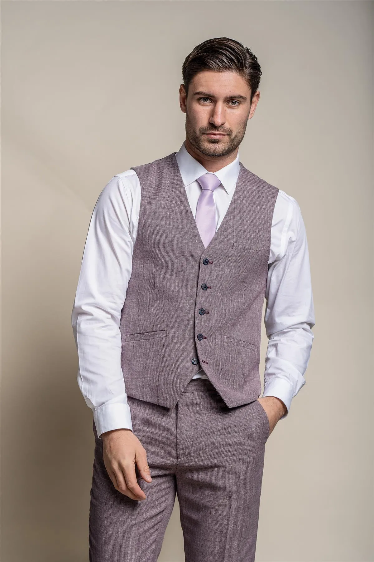 Miami Lilac Waistcoat