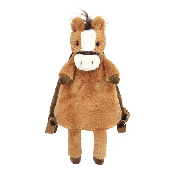 Mon Ami Truffles Horse Plush Backpack