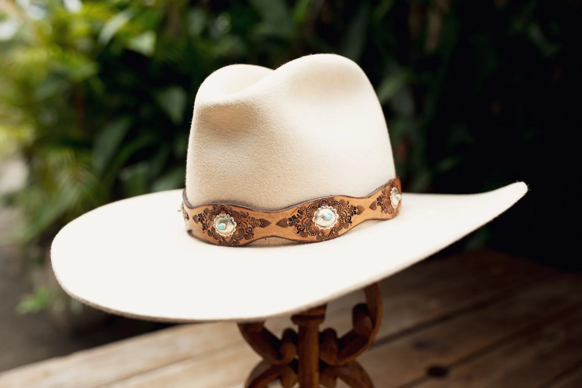 Navajo Concho Hat Band