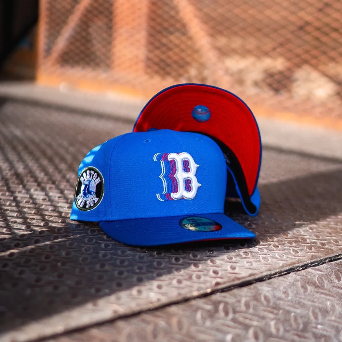 New Era Boston Red Sox Red UV Cap - Stylish Azure/Royal Design