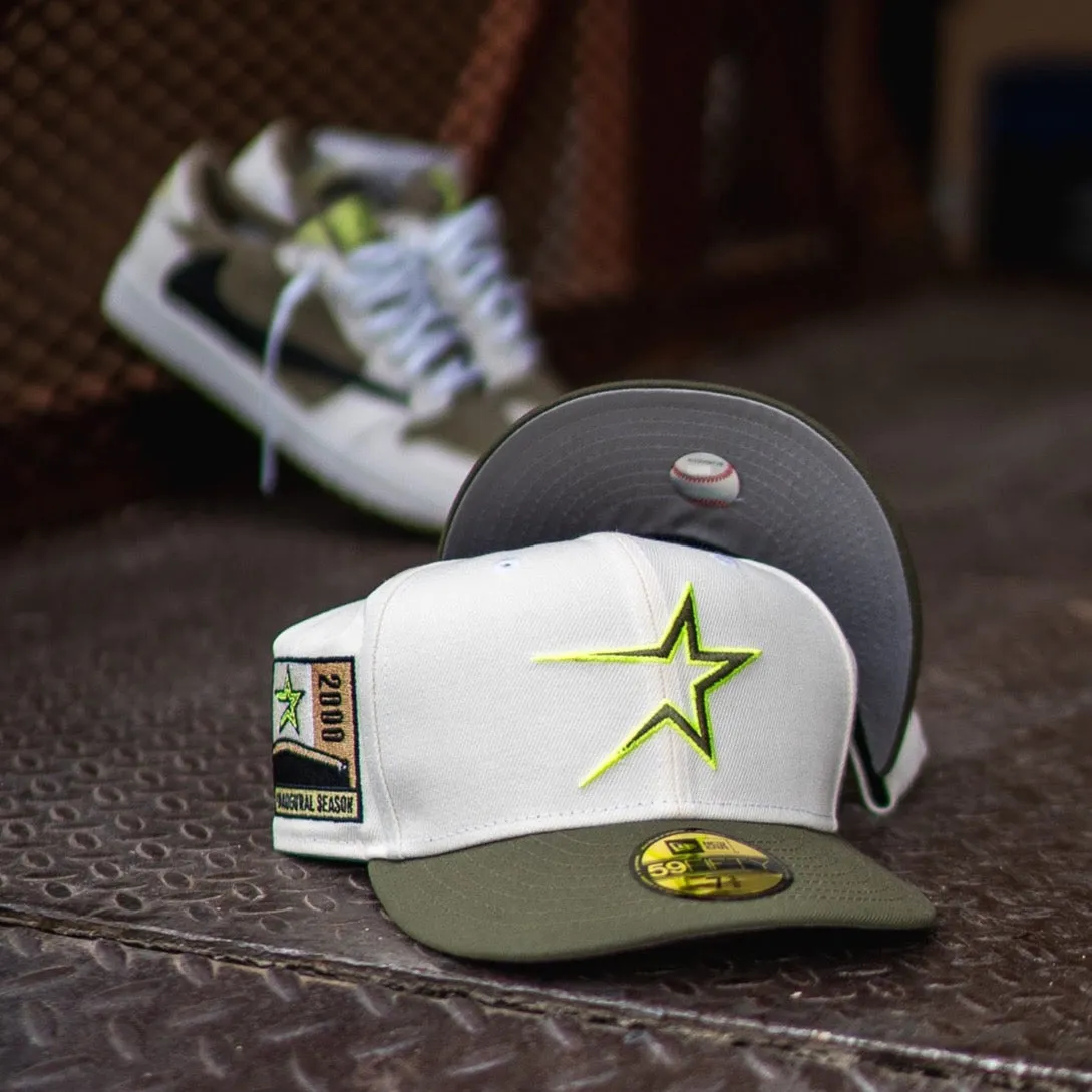 New Era Houston Astros 2000 Inaugural Grey UV (Off White/Olive)