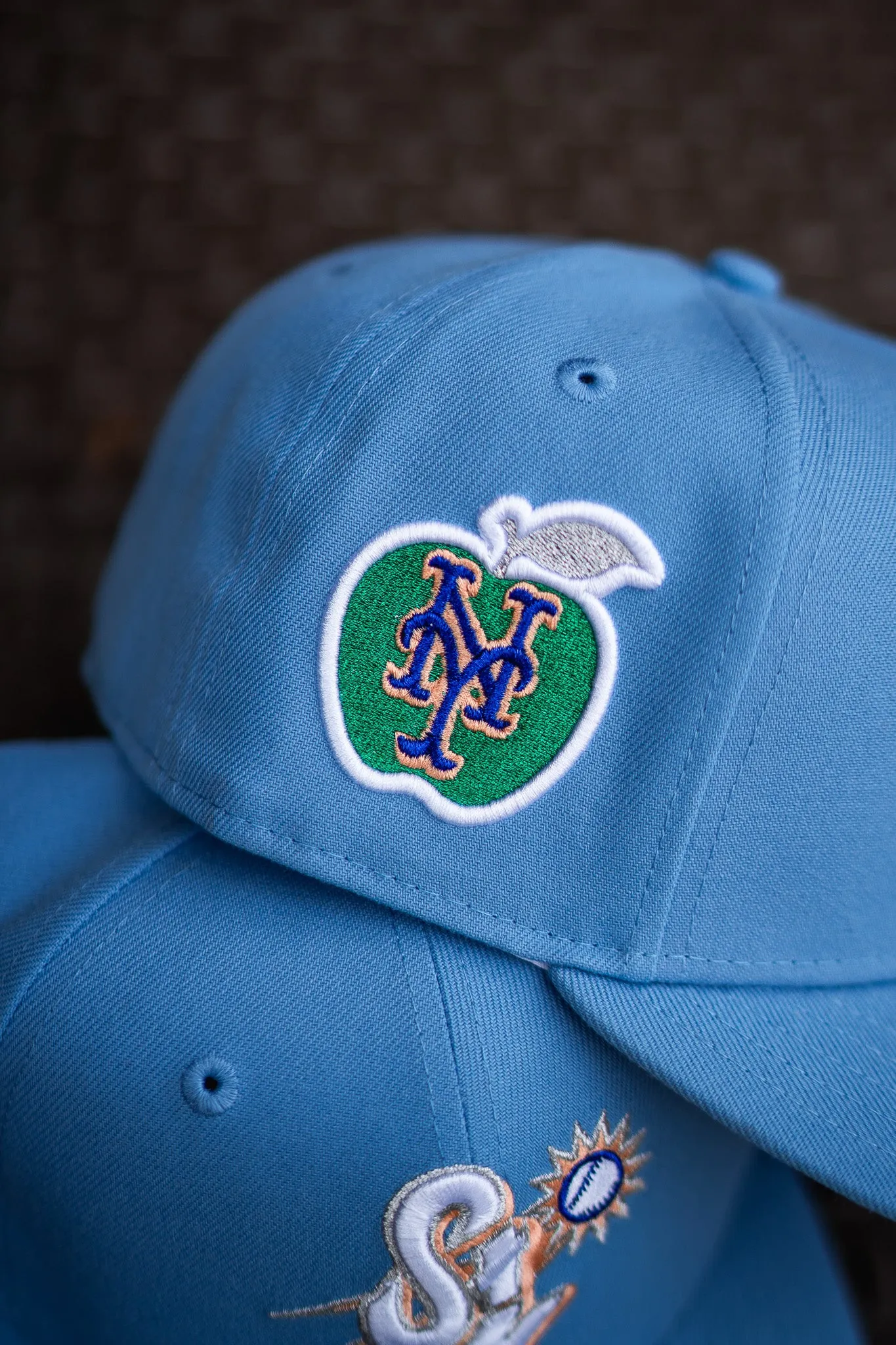 New Era St Lucie Mets Apple Peach UV (Sky Blue)