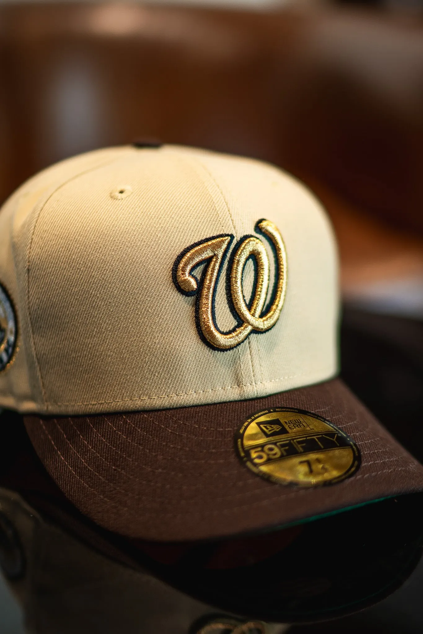 New Era Washington Nationals Green UV (Cream/Mocha)