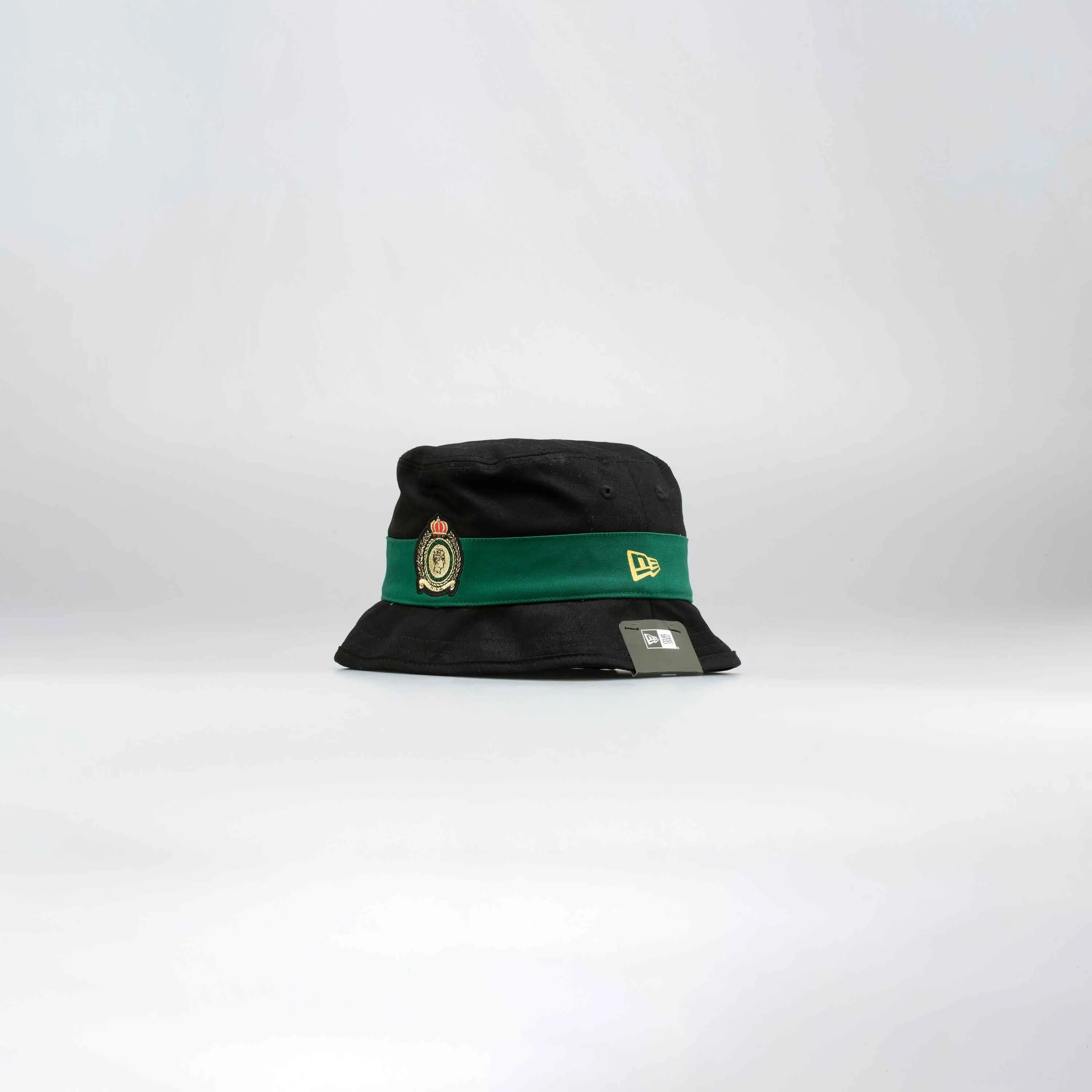 Nice Kicks X New Era Mens Bucket Hat - Black/Green