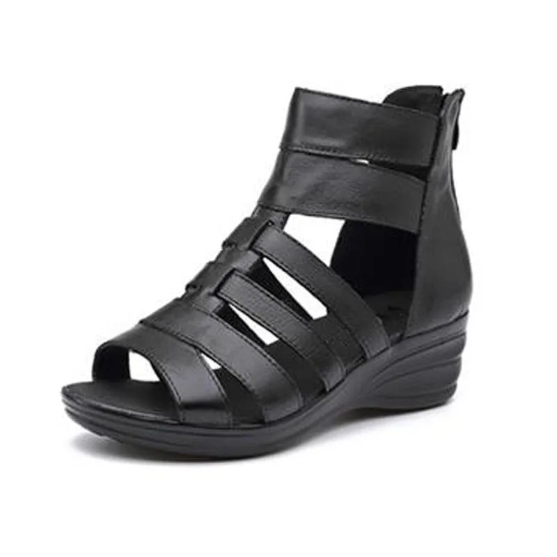 Casual Cross Wedge Sandals