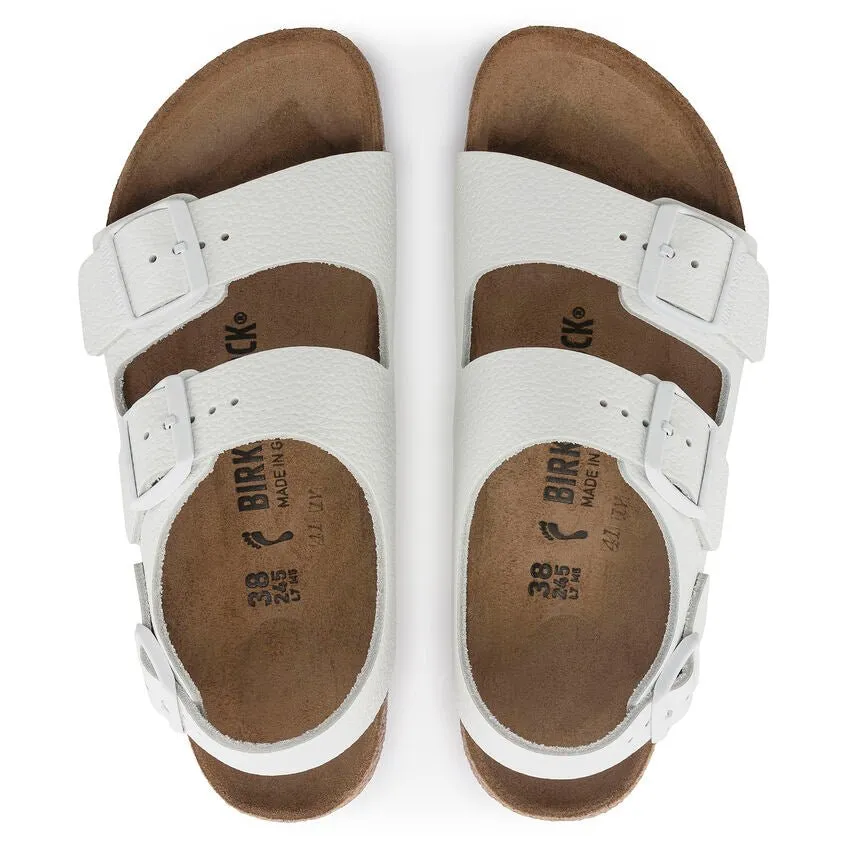 Birkenstock Milano - White Leather