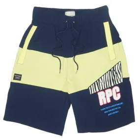 RPC Color Block Shorts (Navy/Neon) /MD2