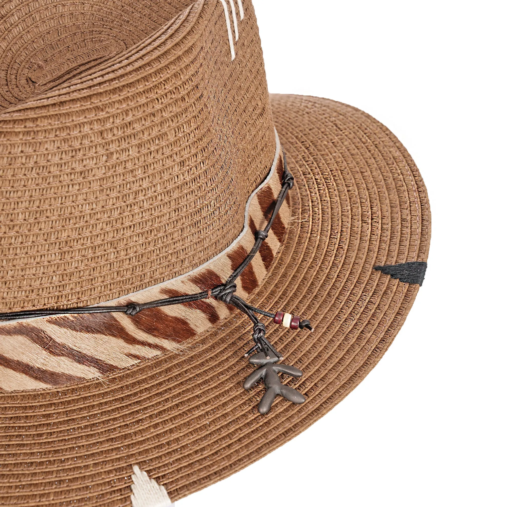 Safari Hat Natural Cellulose Brown