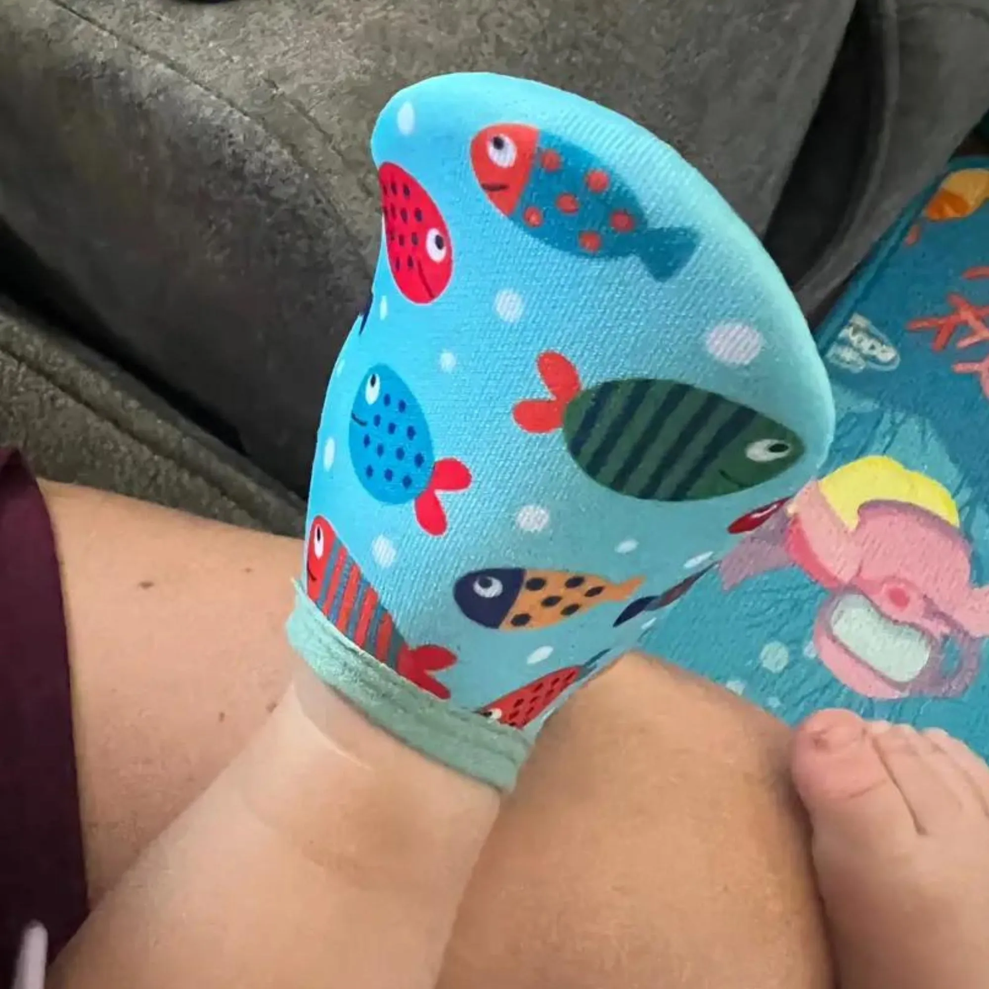 Baby Water Sock Shoes in Gone Fishing