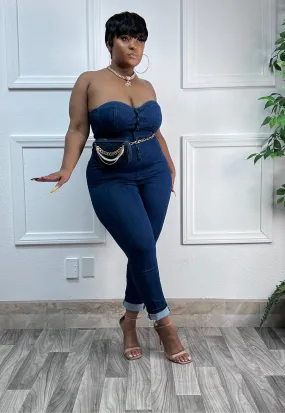 Sienna Denim Jumpsuit