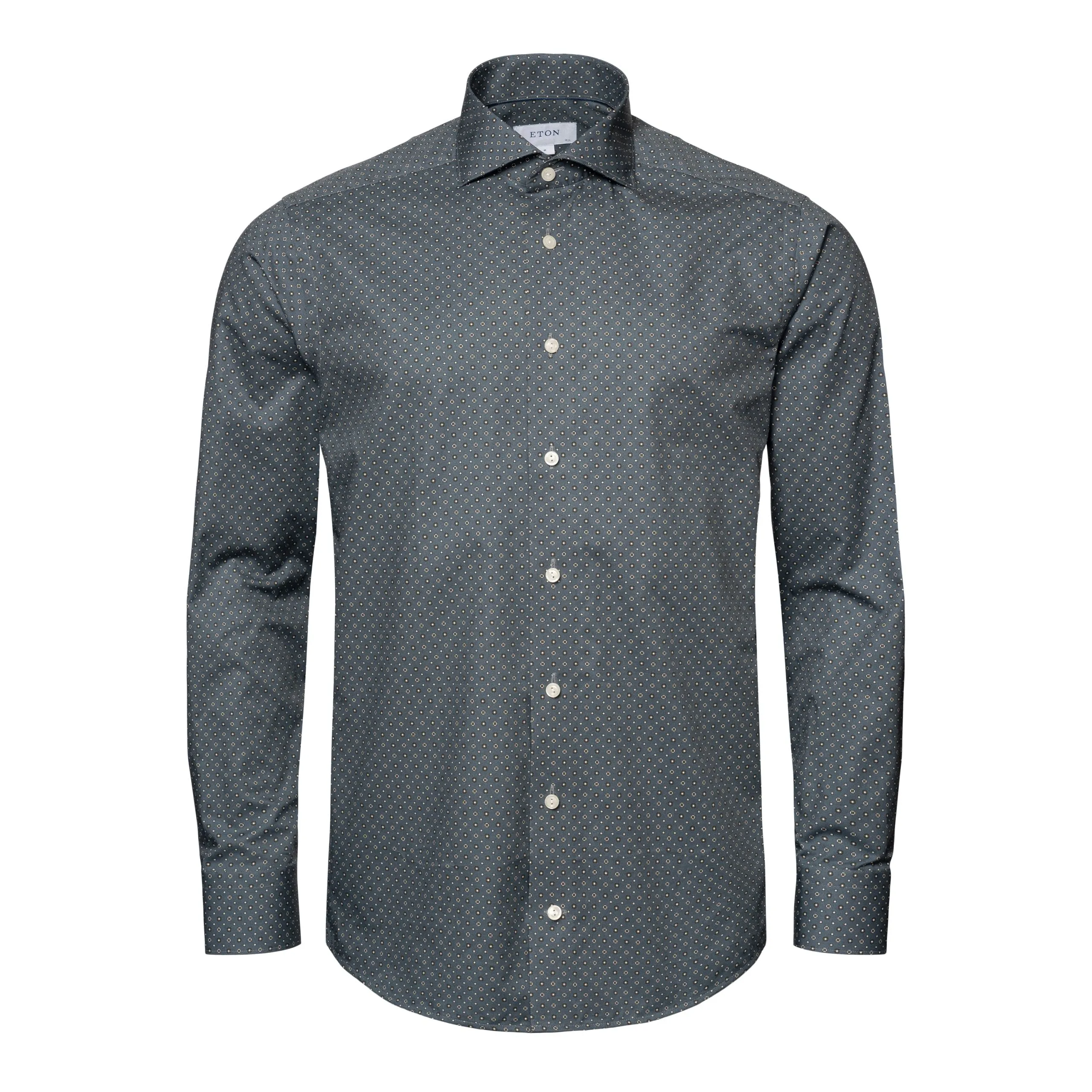 Slim Fit - Medallion Print Shirt