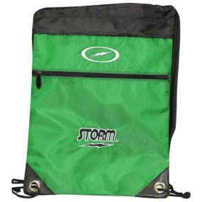 Storm String Backpack Lime