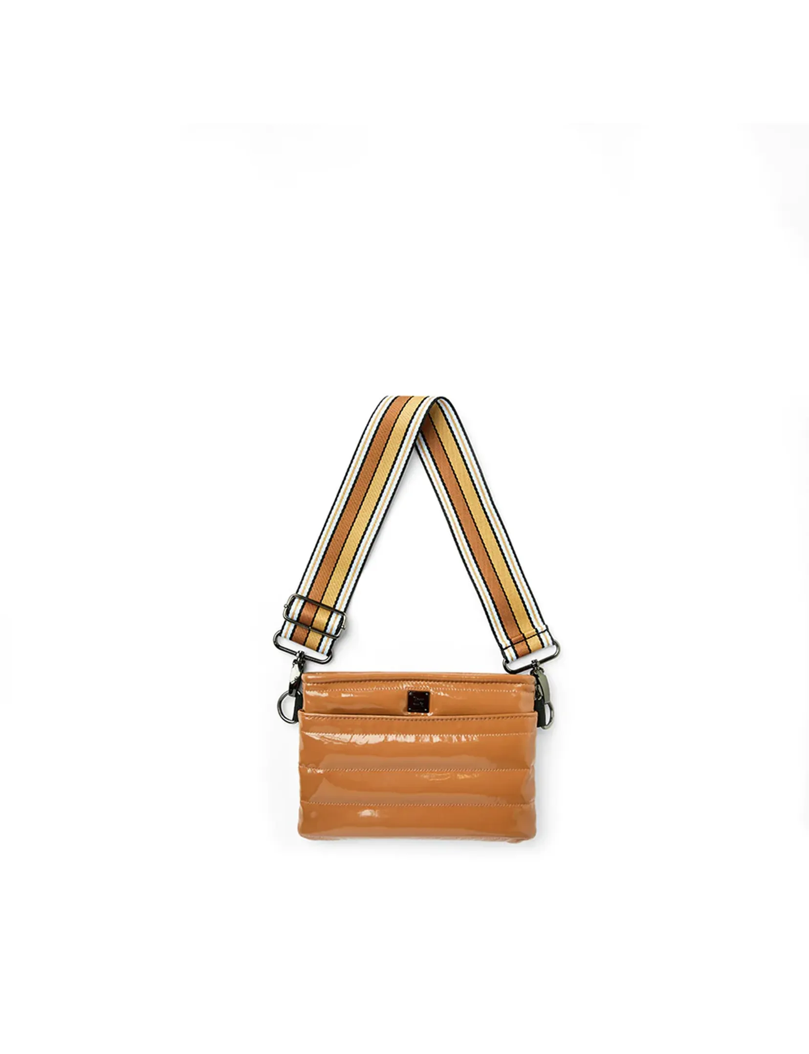 Bum Bag Crossbody, Dark Nude Patent