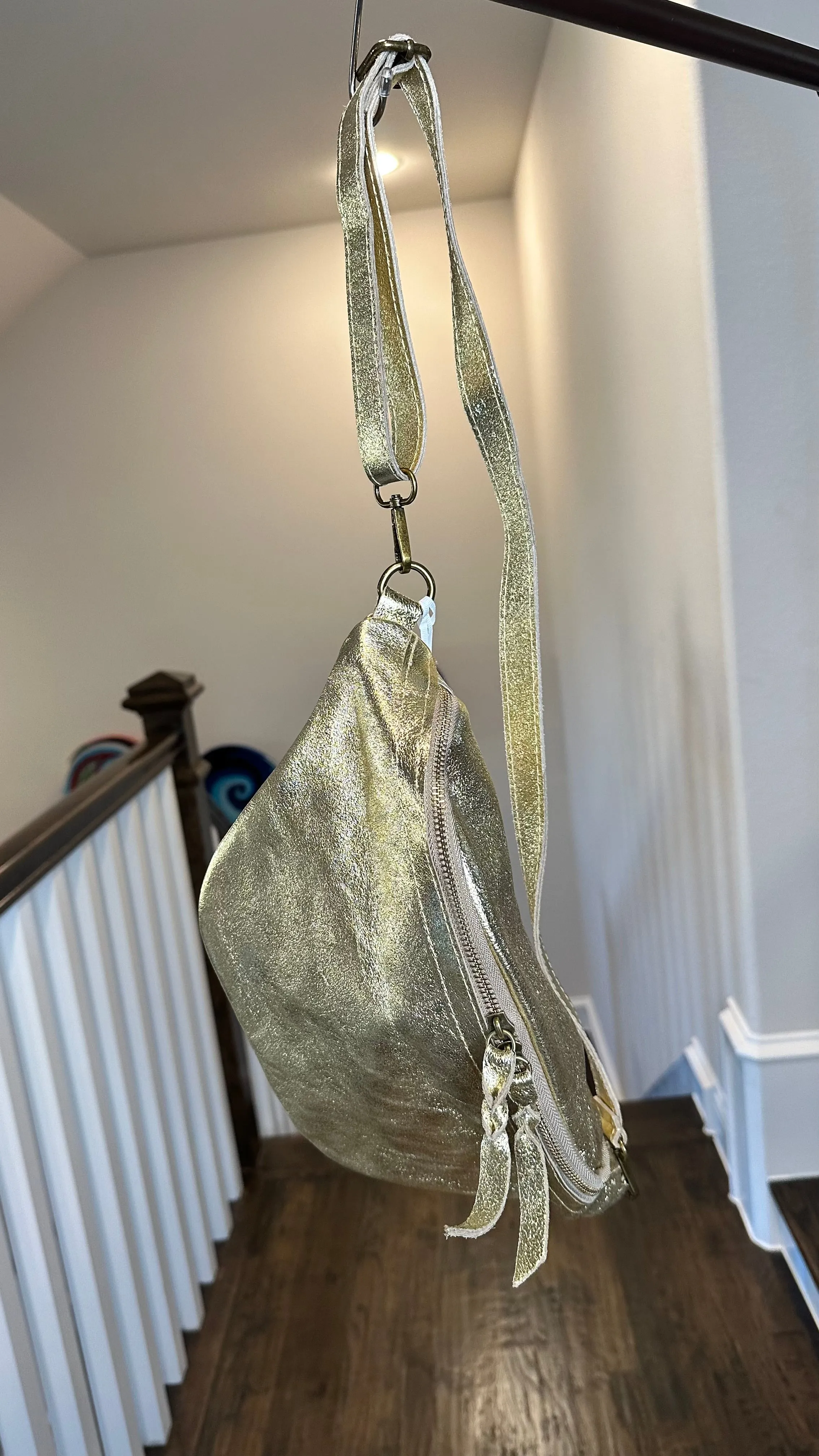 Metallic Crossbody/Fanny Pack