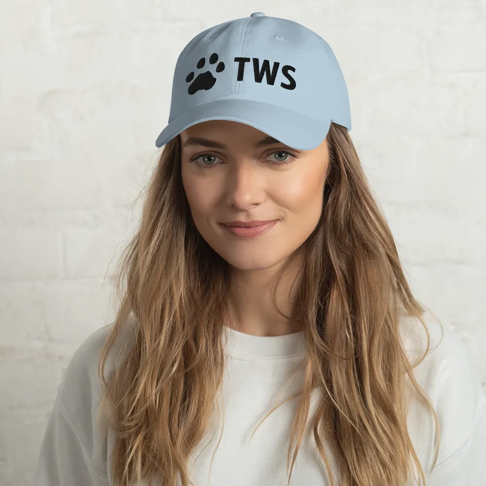 The Wildcat Sanctuary Paw Print Dad Hat