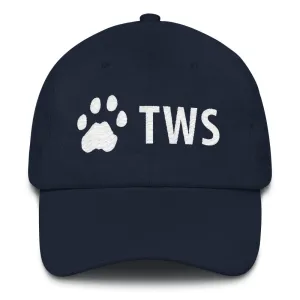 The Wildcat Sanctuary Paw Print Dad Hat