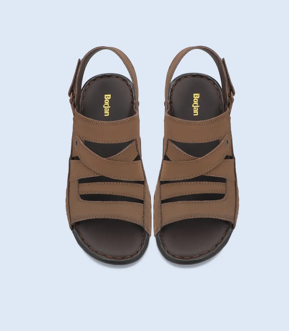 BM5643-BROWN-Men Sandal